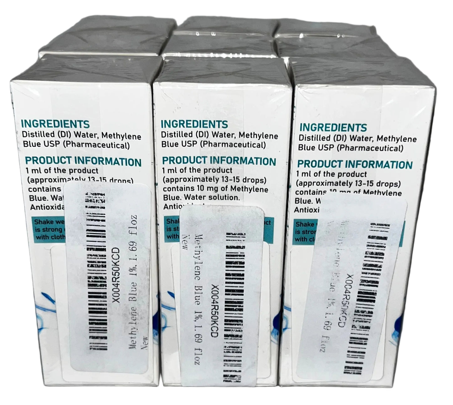 Lot of 15 - Tiuioe Ultimate Methylene Blue USP Grade 1% Solution by Tiuioe