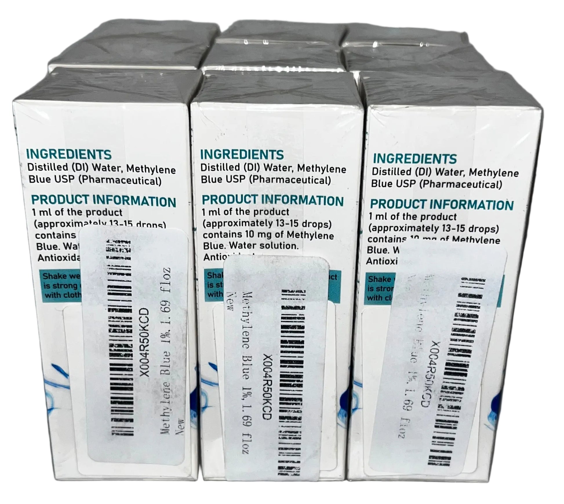 Lot of 15 - Tiuioe Ultimate Methylene Blue USP Grade 1% Solution by Tiuioe