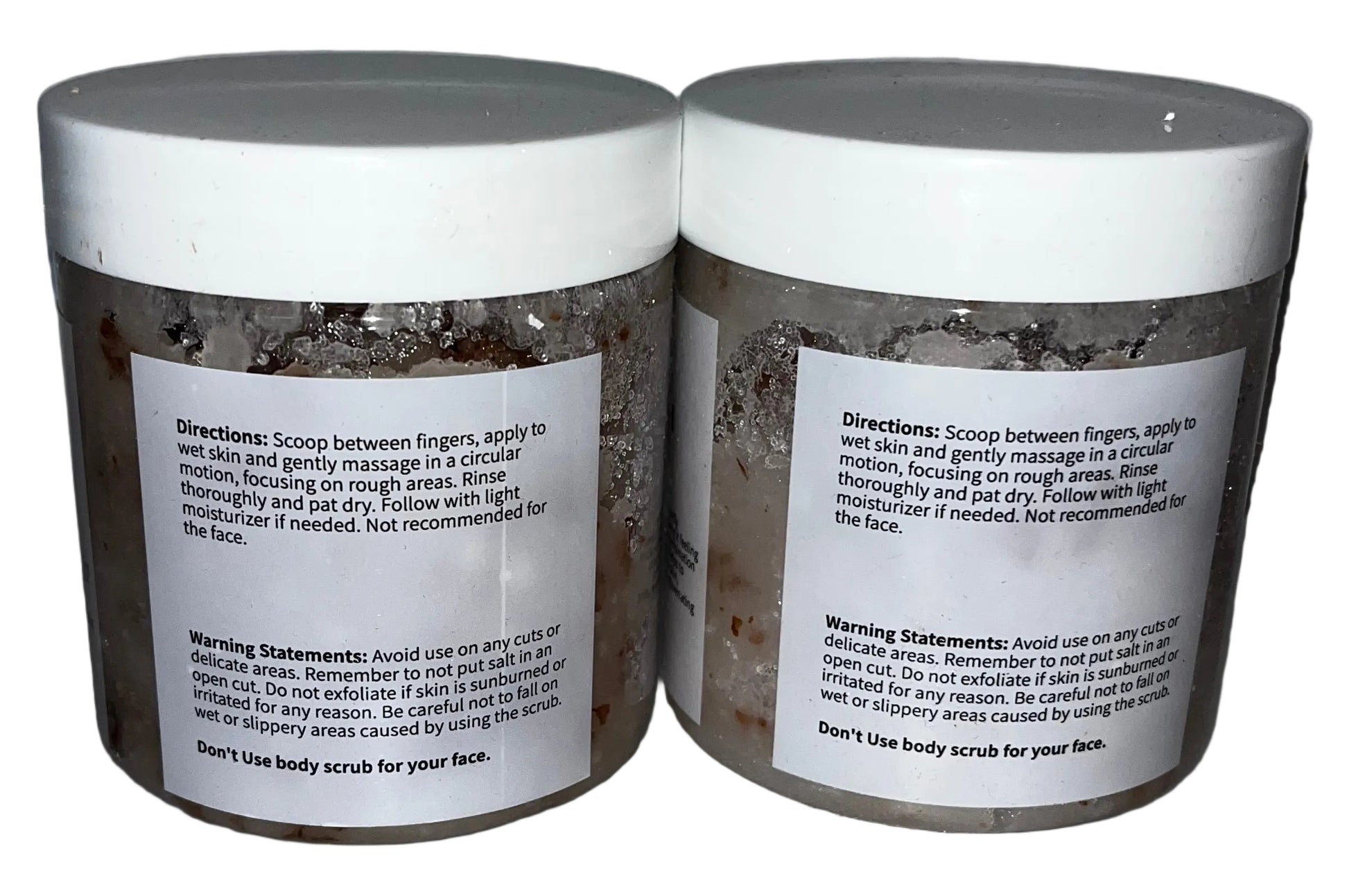 Lot of 8 - Essentially Kates Rose + Almond Body Scrub 10 oz by Essentially Kates