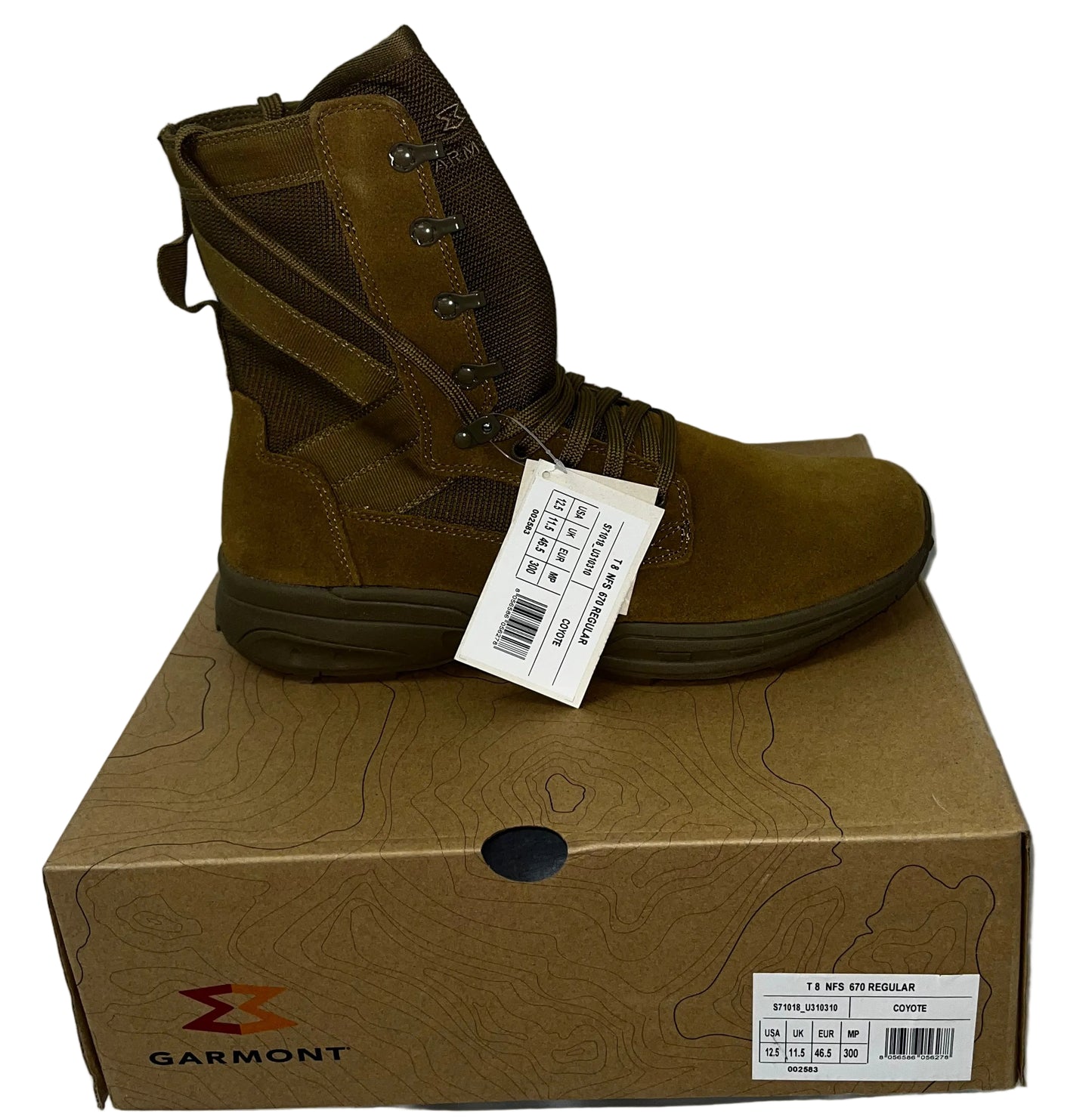 Garmont T8 NFS 670 Tactical Military Boots Regular Coyote by Garmont