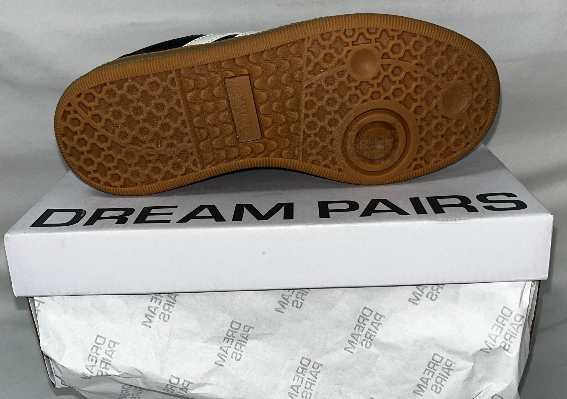 Lot of 3 - Dream Pairs Casual Sneakers Shoes Black Gum Sole Women's Sizes 7 & 8.5 by Dream Pairs