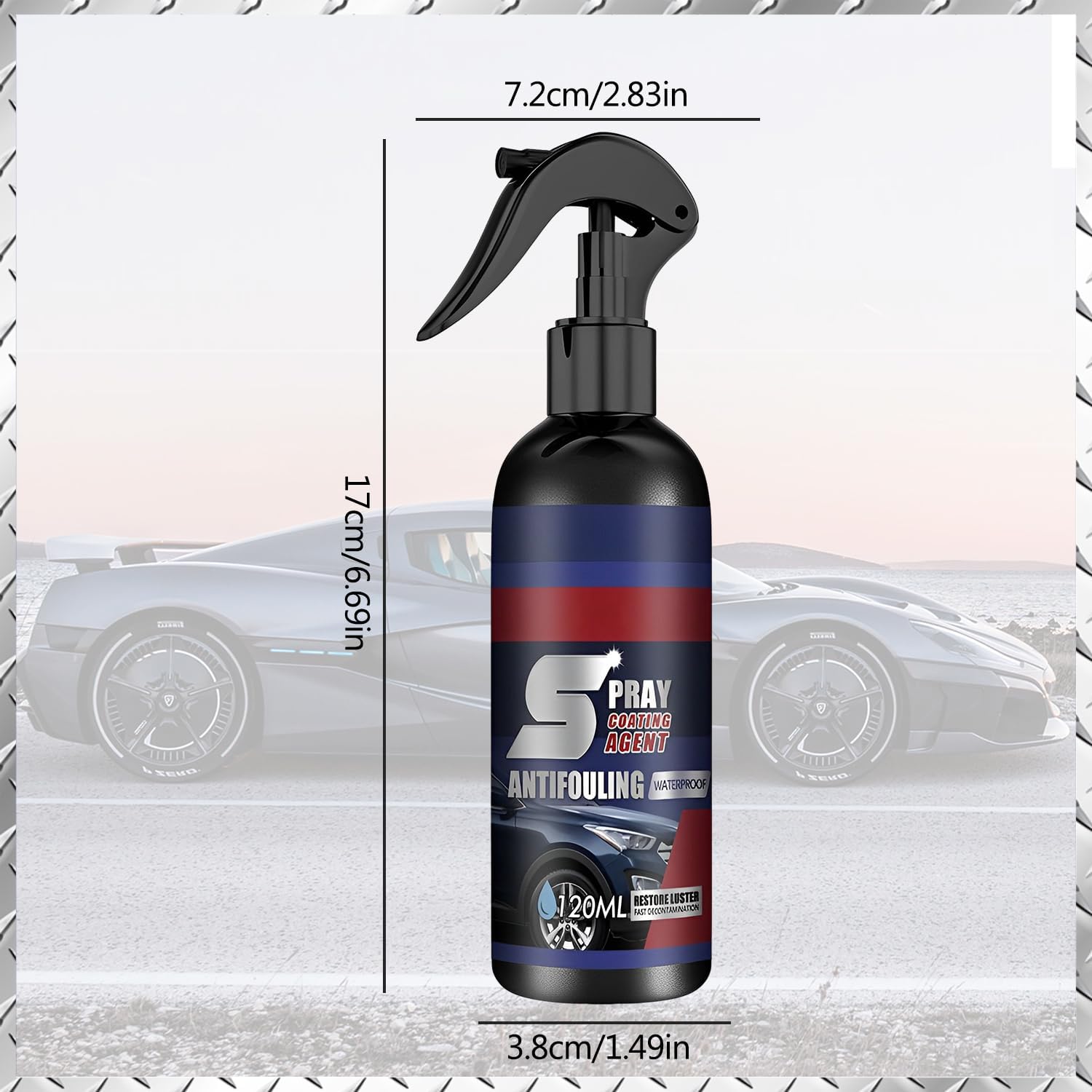 Lot of 4 - Rayhong Spray Coating Agent Antifouling Waterproof 120mL by Rayhong