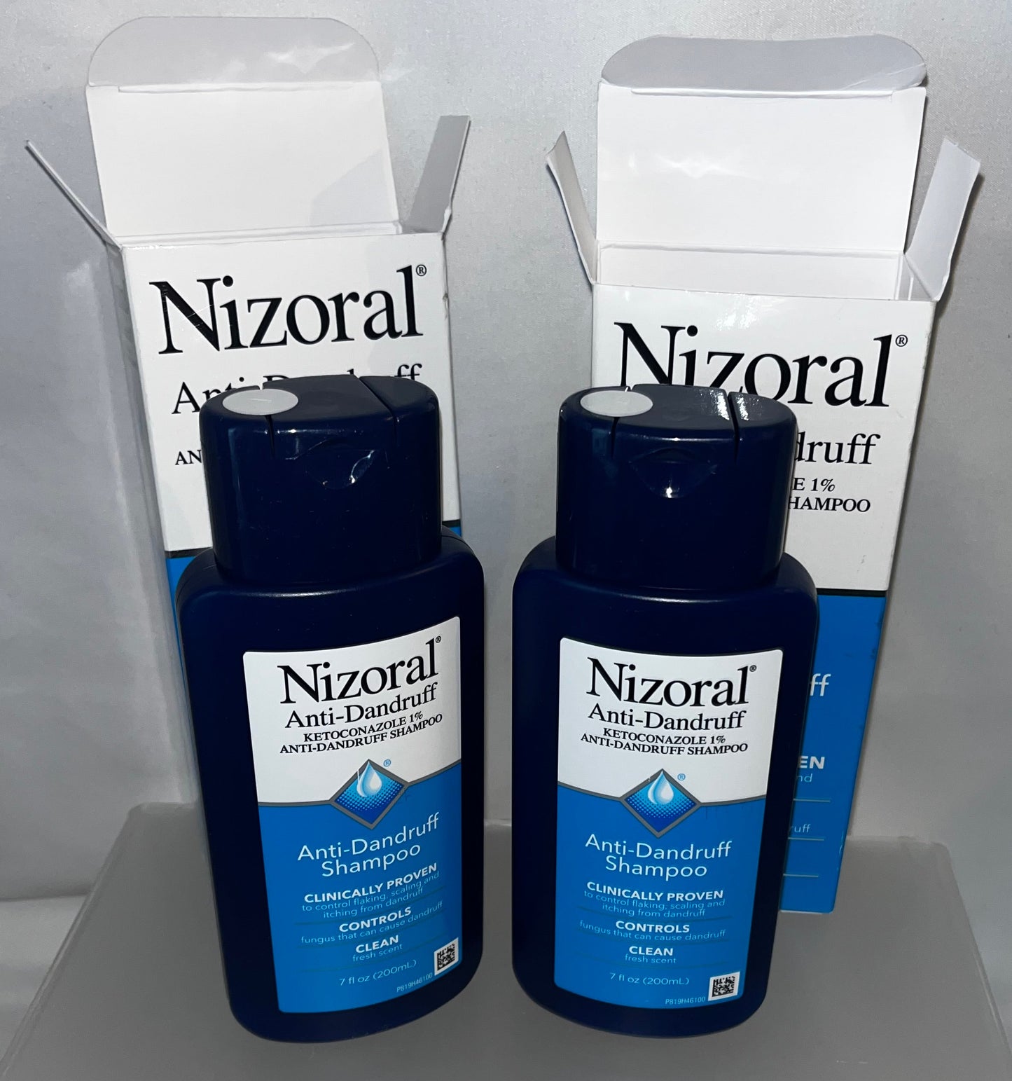 Lot of 2 - Nizoral Anti-Dandruff Shampoo 7oz Ketoconazole 1% Exp 2027 by Nizoral