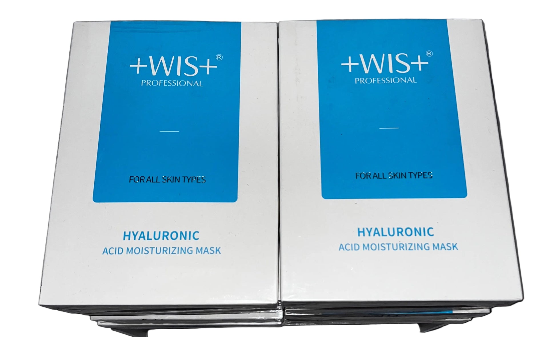Lot of 16 - WIS+ Professional Hyaluronic Acid Moisturizing Face Masks by WIS+