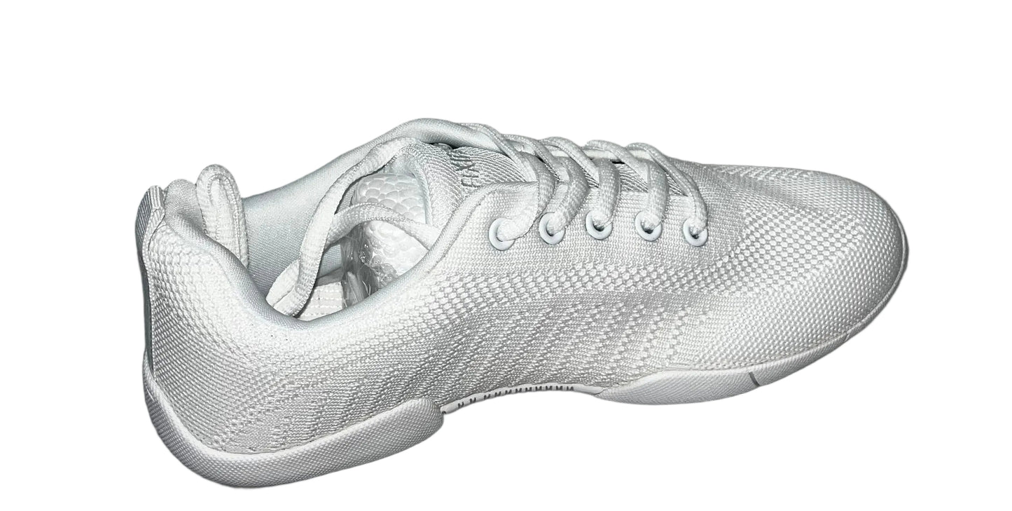 Lot of 24 - BAXINIER Girls White Cheer Shoes Size 5 Big Kid by BAXINIER