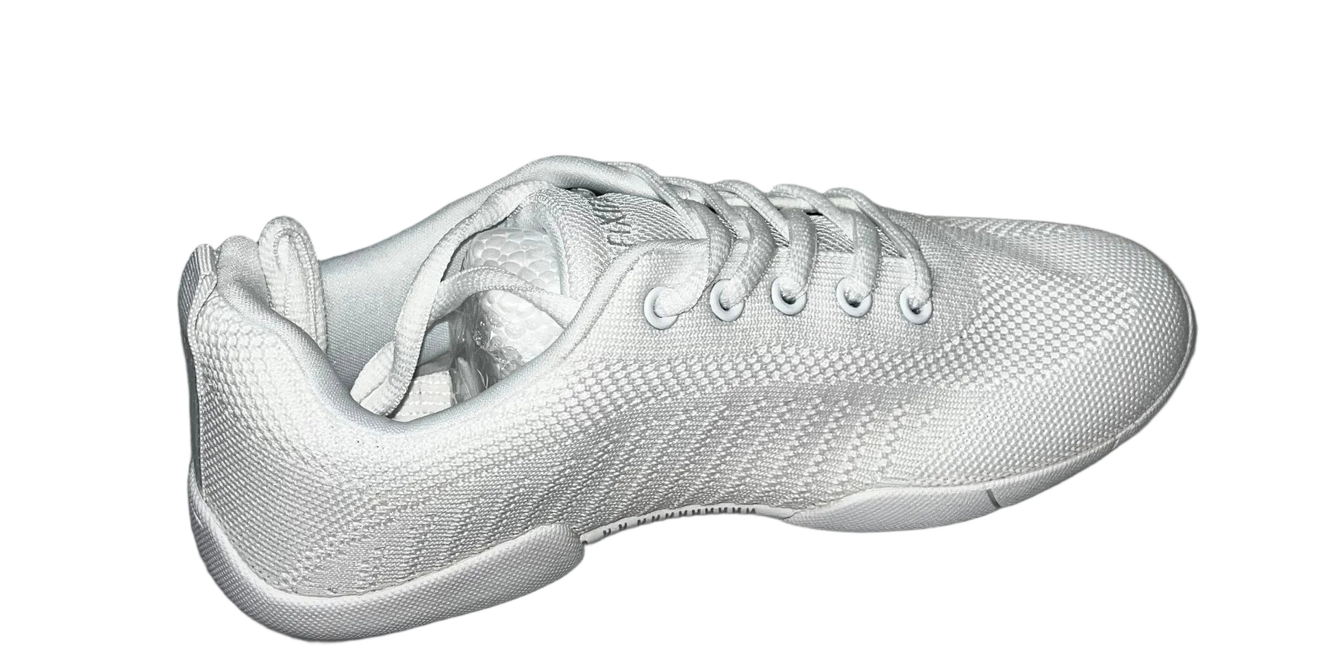 Lot of 24 - BAXINIER Girls White Cheer Shoes Size 5 Big Kid by BAXINIER