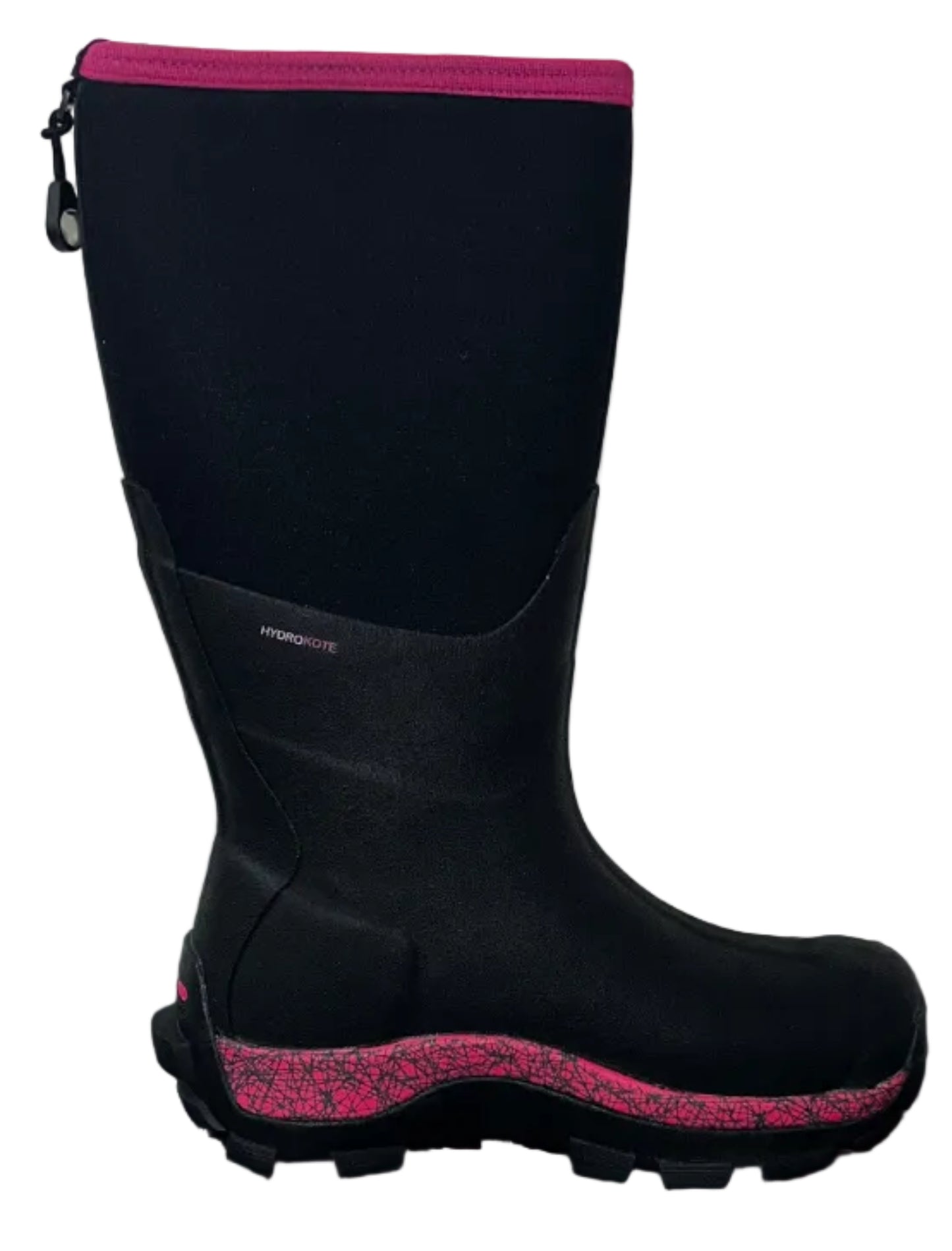 Dryshod Arctic Storm Hi Women's Waterproof Insulated Winter Boots Black Pink Size 6 by Dryshod