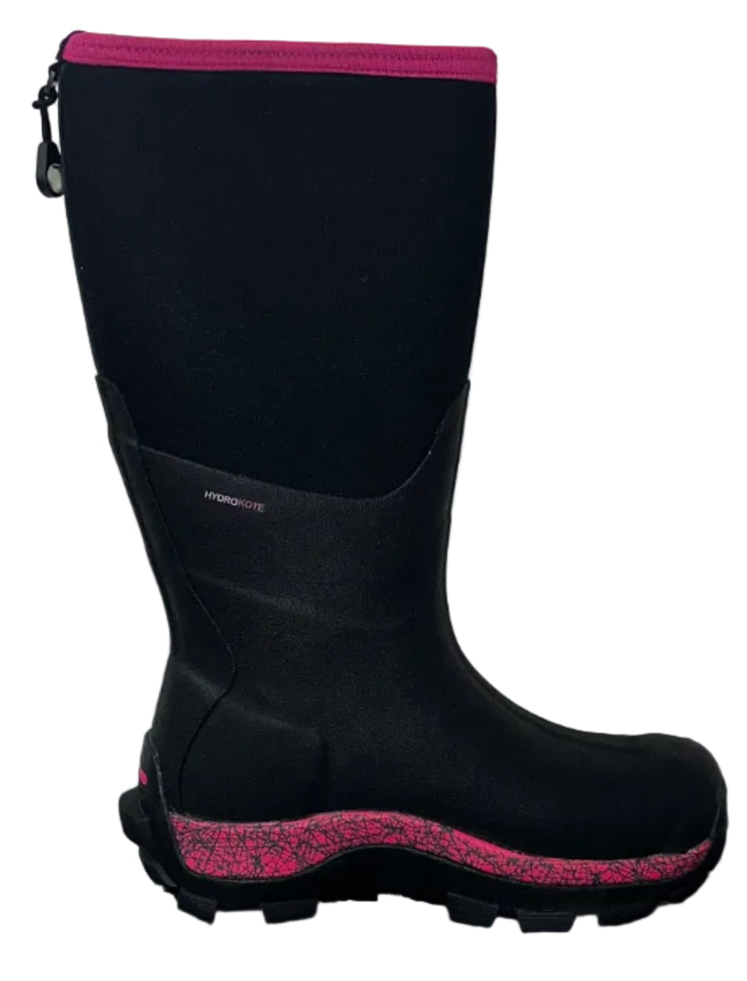 Dryshod Arctic Storm Hi Women's Waterproof Insulated Winter Boots Black Pink Size 6 by Dryshod