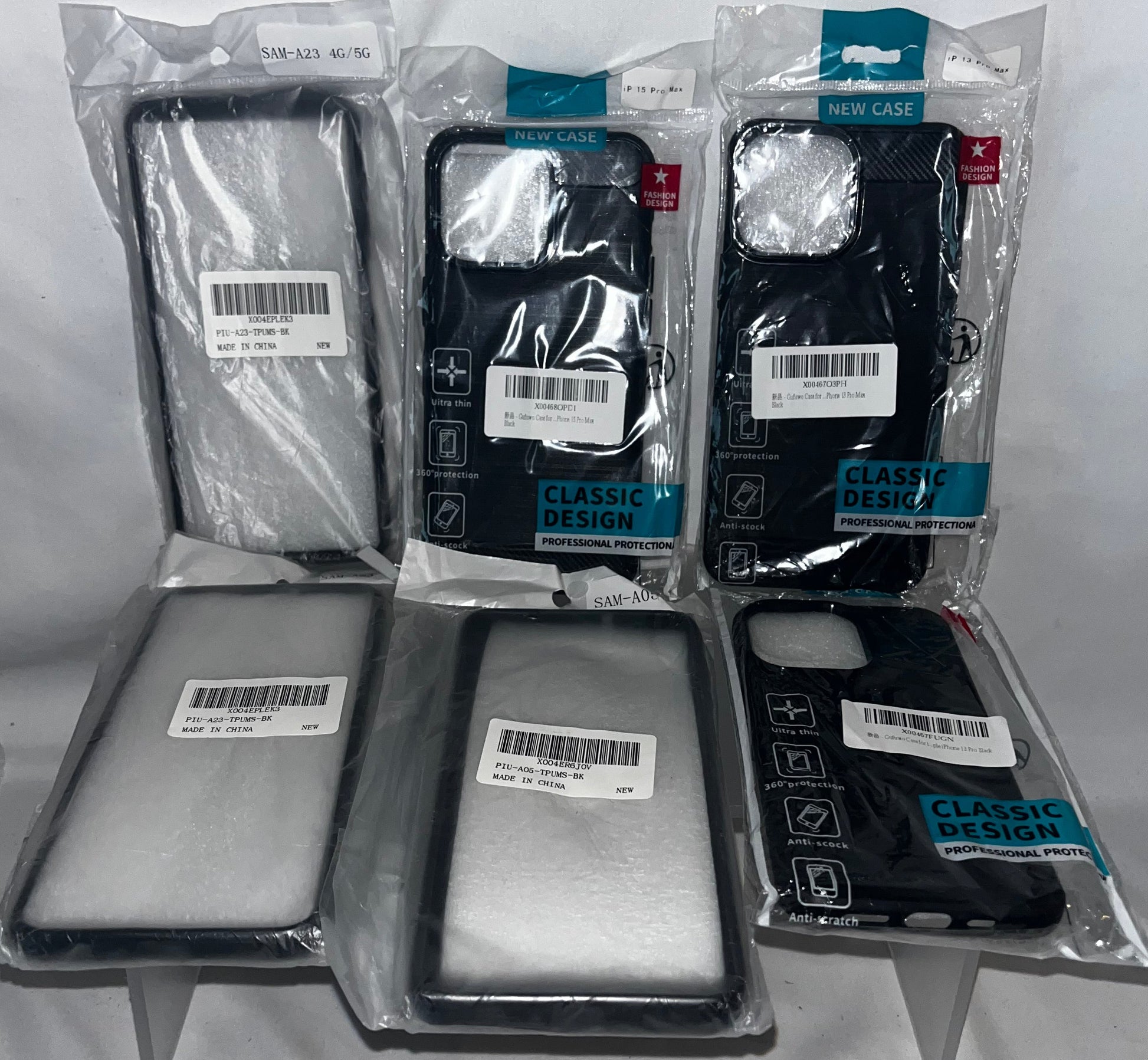 Mixed lot of Assorted iPhone Samsung Phone Cases Protective Cover Mixed Bundle by Mixed Brands