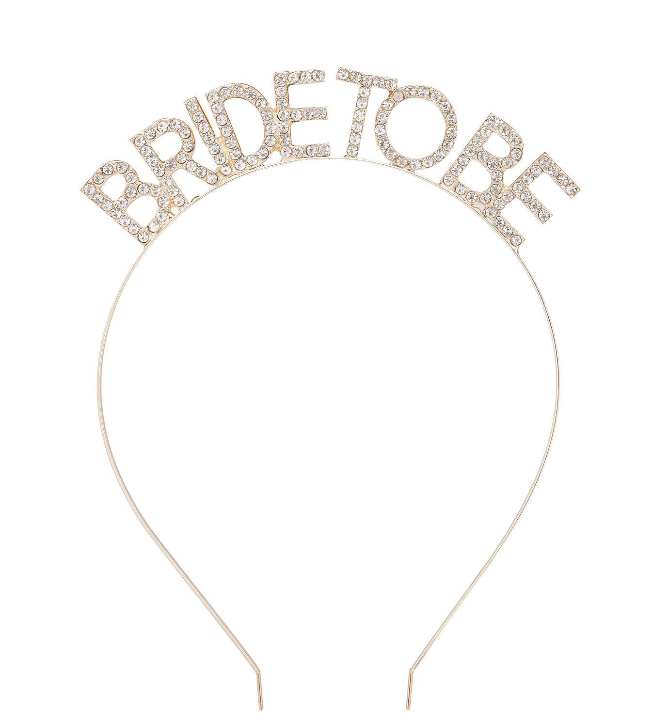 Lot of 6 - Bride To Be Headbands Rose Gold & Pink Glitter Bachelorette Party