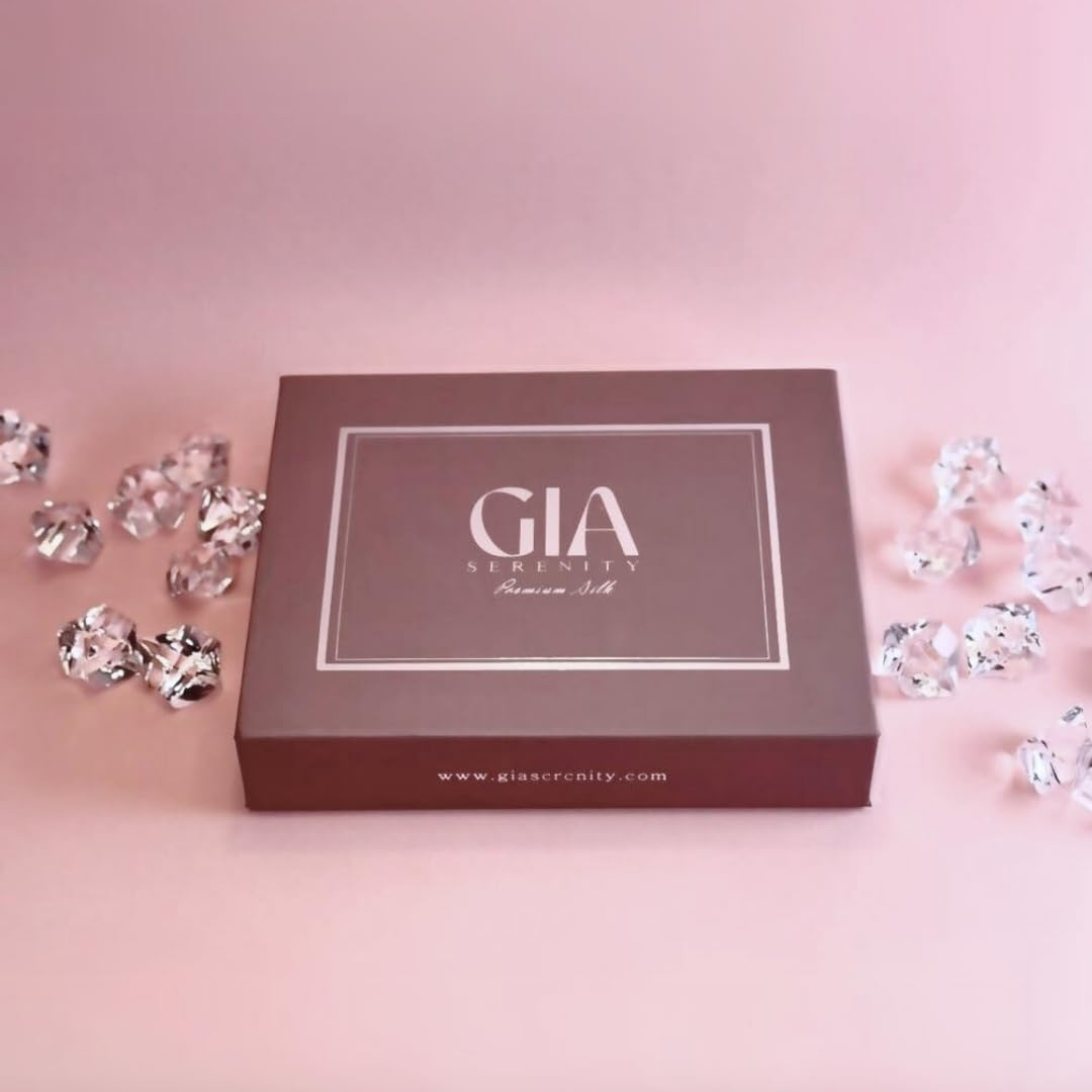 Lot of 4 - GIA Reserve Rose Mulberry Silk Hair Bonnets Sleep Caps by GIA Reserve