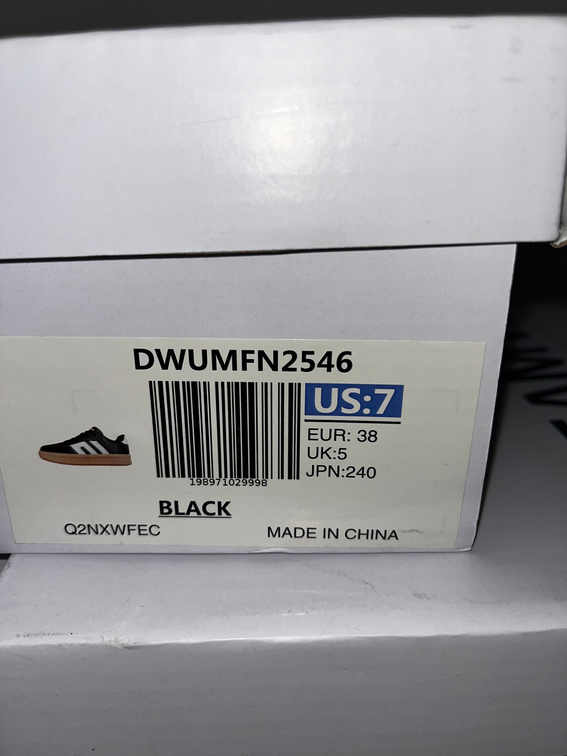 Lot of 3 - Dream Pairs Casual Sneakers Shoes Black Gum Sole Women's Sizes 7 & 8.5 by Dream Pairs