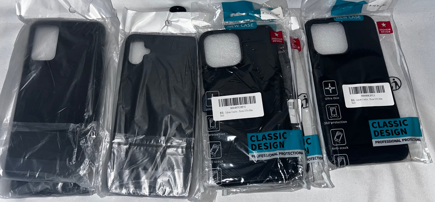 Mixed lot of Assorted iPhone Samsung Phone Cases Protective Cover Mixed Bundle by Mixed Brands