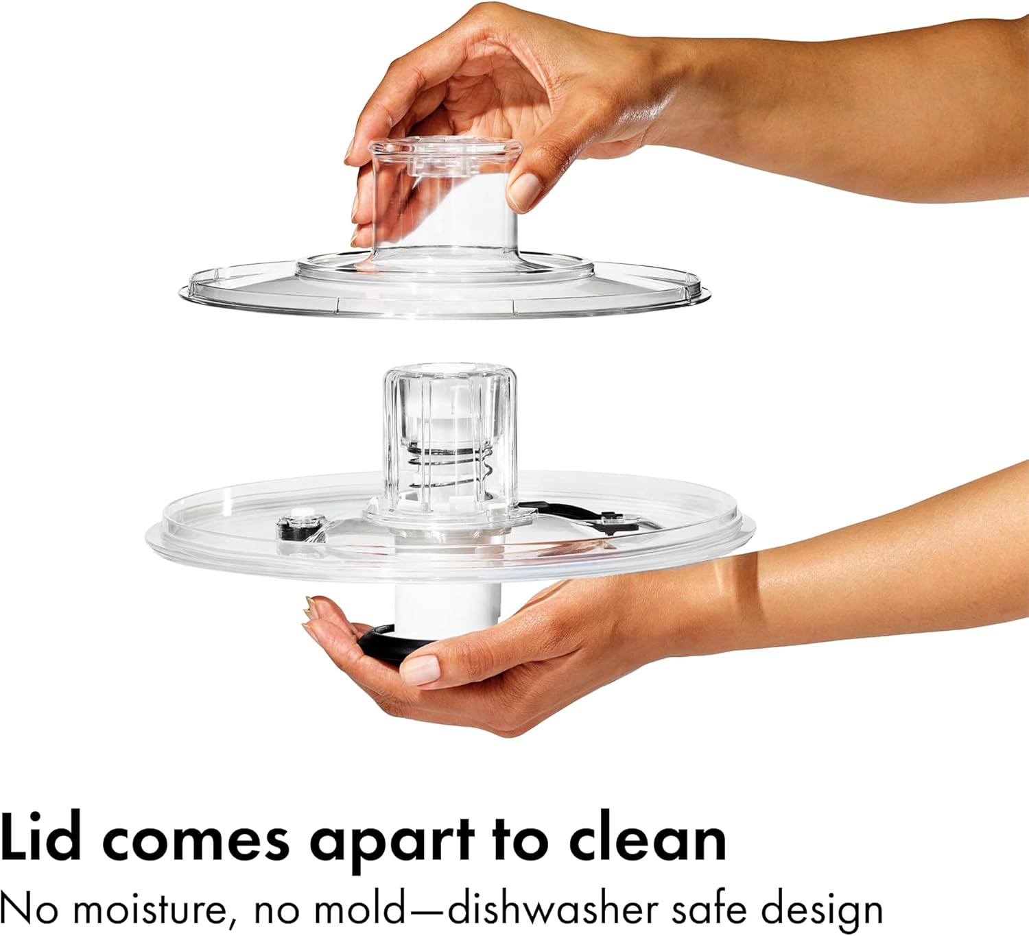 Lot of 2 - OXO Good Grips Salad Spinner Clear Bowl One-Hand Pump New by OXO