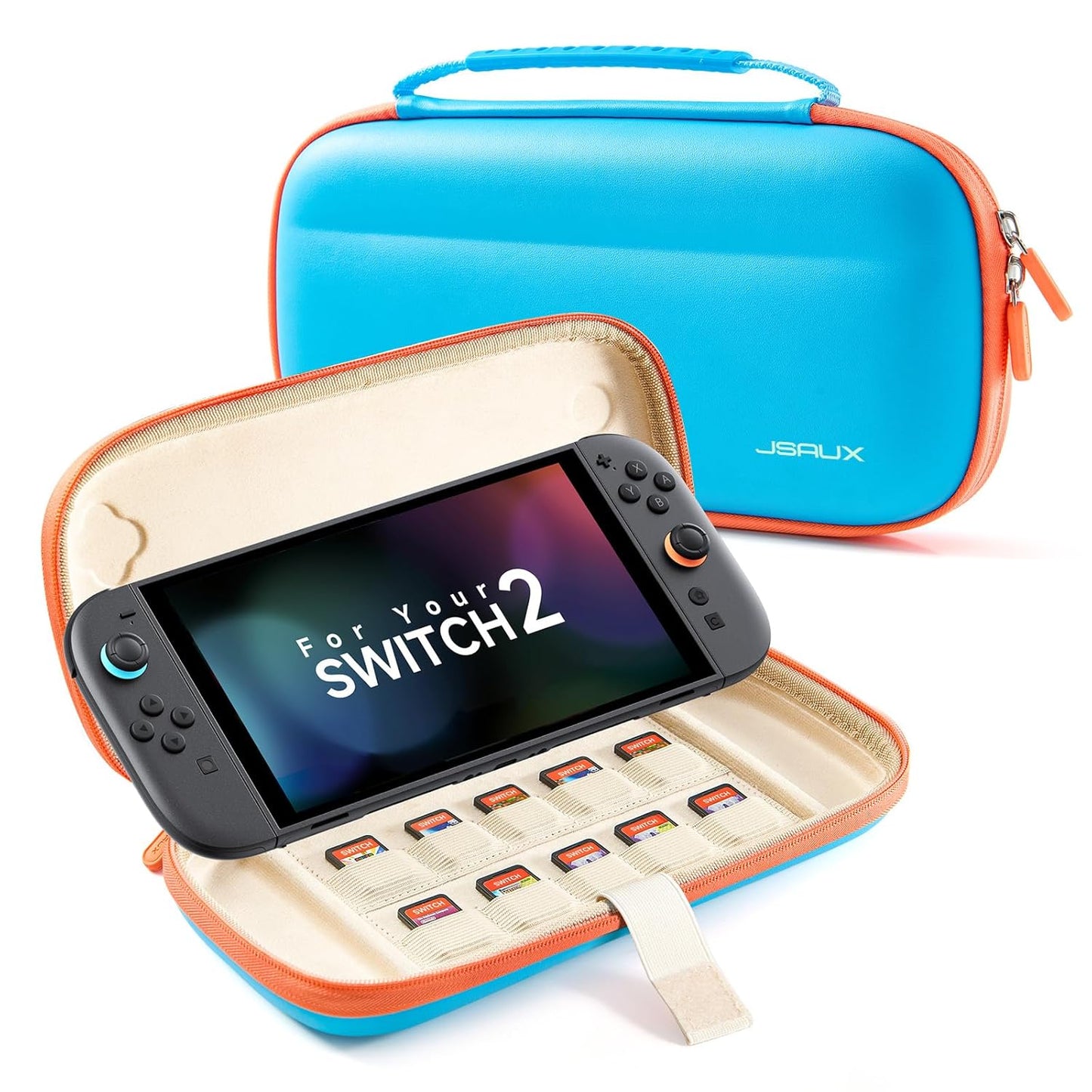 Lot of 4 - JSAUX Nintendo Switch Carrying Case Slim Travel Case by JSAUX