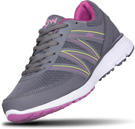 Diawin DW Active Cloudy Orchid Women's Running Walking Shoes Gray Pink Size 6.5 New by Diawin