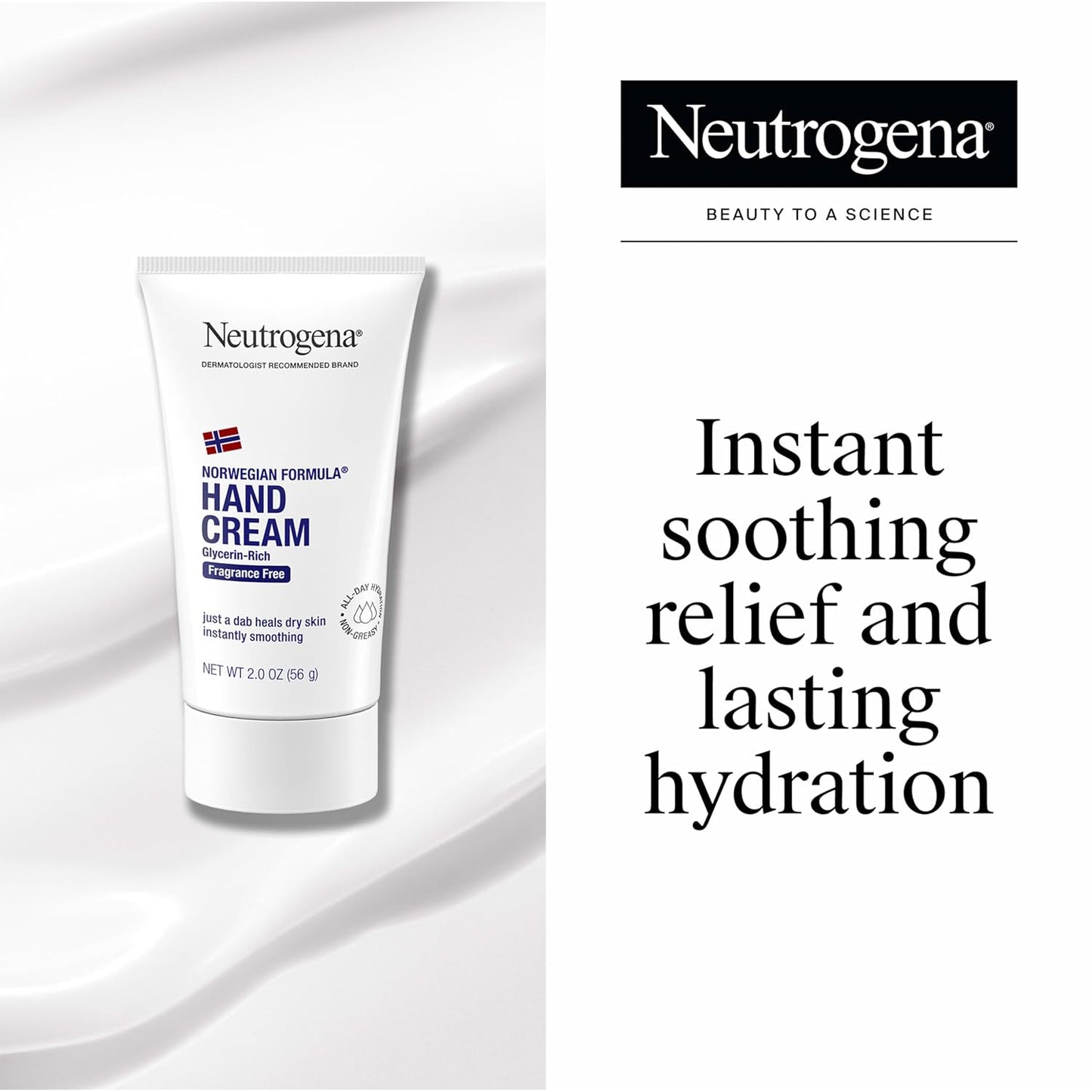 Lot of 25 - Neutrogena Hand Cream Norwegian Formula 2oz Fragrance Free by Neutrogena