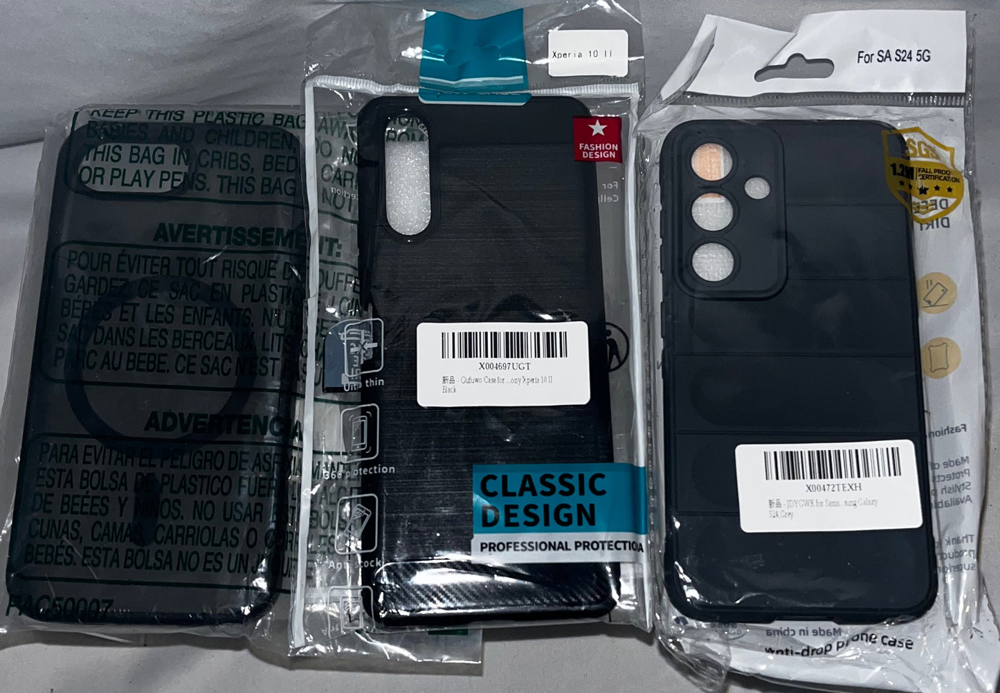 Mixed lot of Assorted iPhone Samsung Phone Cases Protective Cover Mixed Bundle by Mixed Brands
