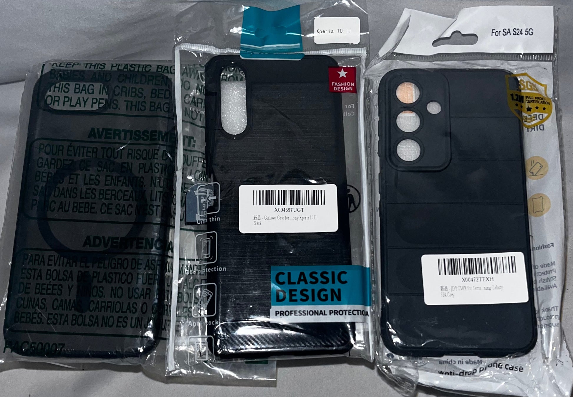Mixed lot of Assorted iPhone Samsung Phone Cases Protective Cover Mixed Bundle by Mixed Brands