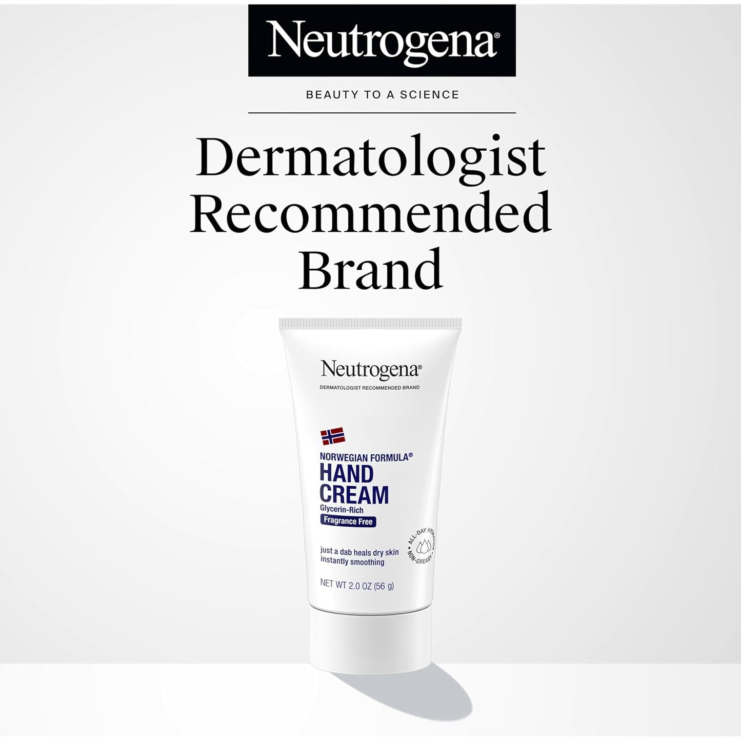 Lot of 25 - Neutrogena Hand Cream Norwegian Formula 2oz Fragrance Free by Neutrogena
