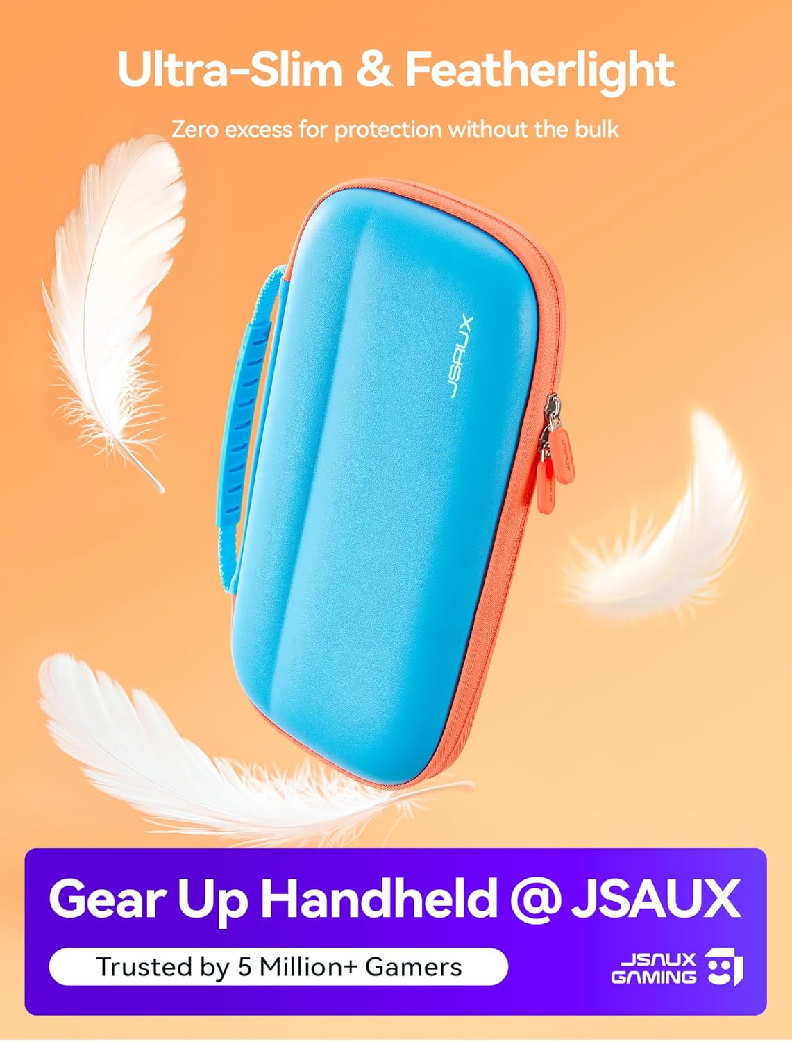 Lot of 4 - JSAUX Nintendo Switch Carrying Case Slim Travel Case by JSAUX