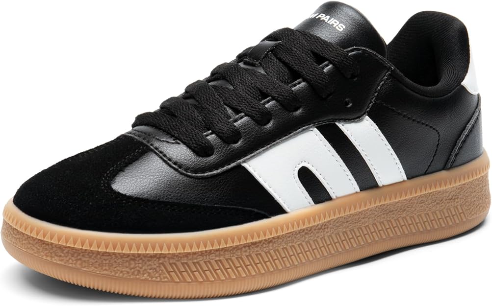 Lot of 3 - Dream Pairs Casual Sneakers Shoes Black Gum Sole Women's Sizes 7 & 8.5 by Dream Pairs