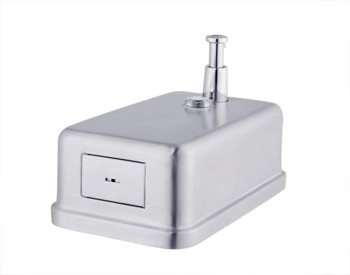 Lot of 2 - Commercial Soap Dispensers Stainless Steel Wall Mount