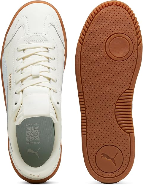 PUMA Club 5v5 Women's Sneakers Warm White Dewdrop Gum Sole US Size 11 by PUMA