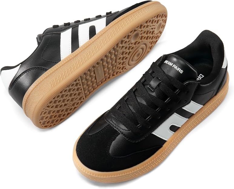 Lot of 3 - Dream Pairs Casual Sneakers Shoes Black Gum Sole Women's Sizes 7 & 8.5 by Dream Pairs