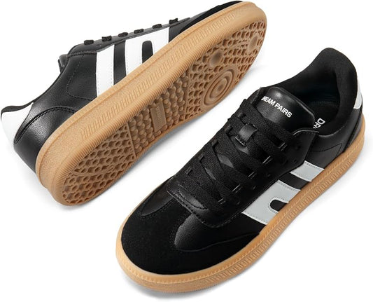 Lot of 3 - Dream Pairs Casual Sneakers Shoes Black Gum Sole Women's Sizes 7 & 8.5 by Dream Pairs