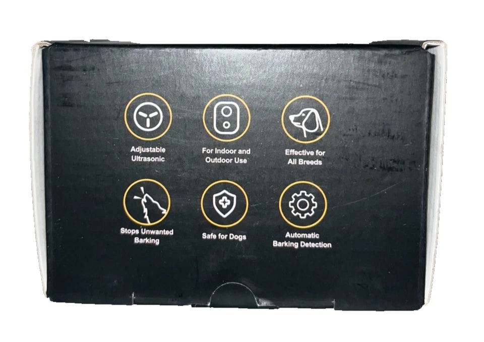 Ultrasonic Anti Barking Dog Repeller - Outdoor & Indoor Bark Control Device
