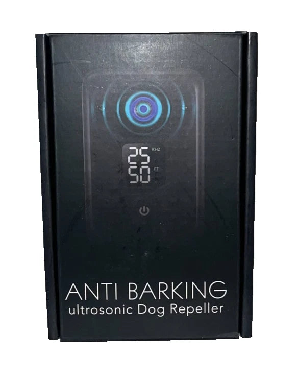 Ultrasonic Anti Barking Dog Repeller - Outdoor & Indoor Bark Control Device