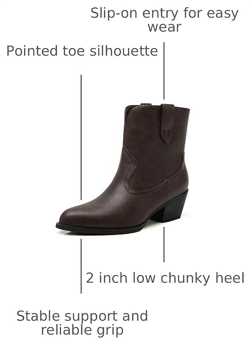 Lot of 8 - GOFOURTHAT Dark Brown Boots Mixed Sizes