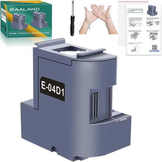 Lot of 6 - New Epson T04D1 Maintenance Box Ink Waste Tank E-04D1