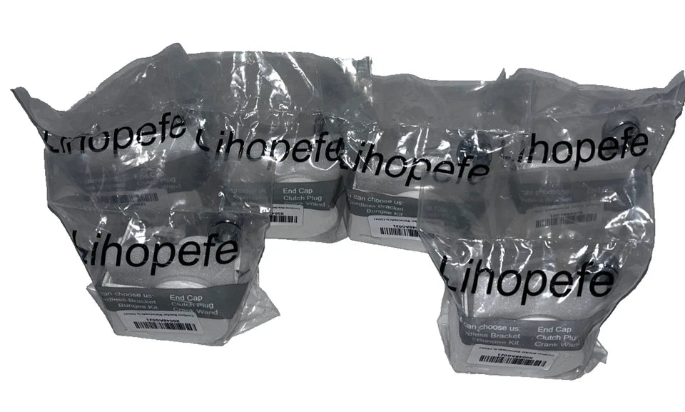 Lot of 6 - Cordless Blind Bracket Kit End Cap Clutch Plug Crank Wand