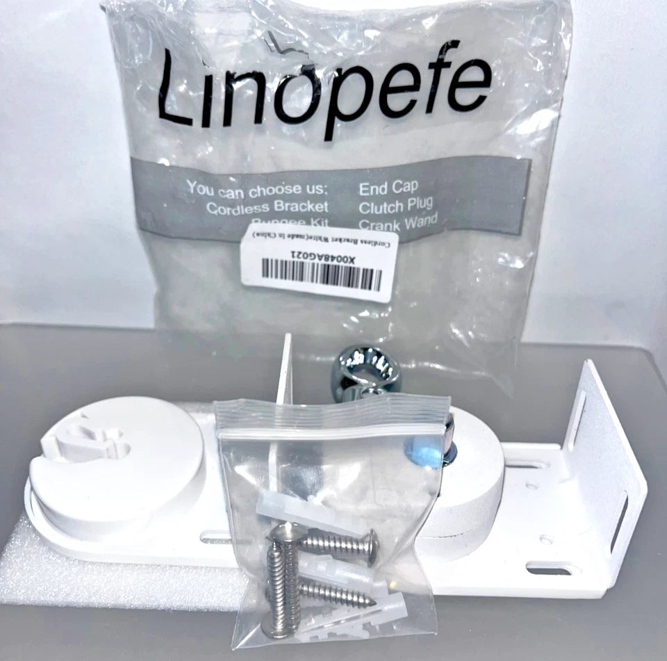 Lot of 6 - Cordless Blind Bracket Kit End Cap Clutch Plug Crank Wand