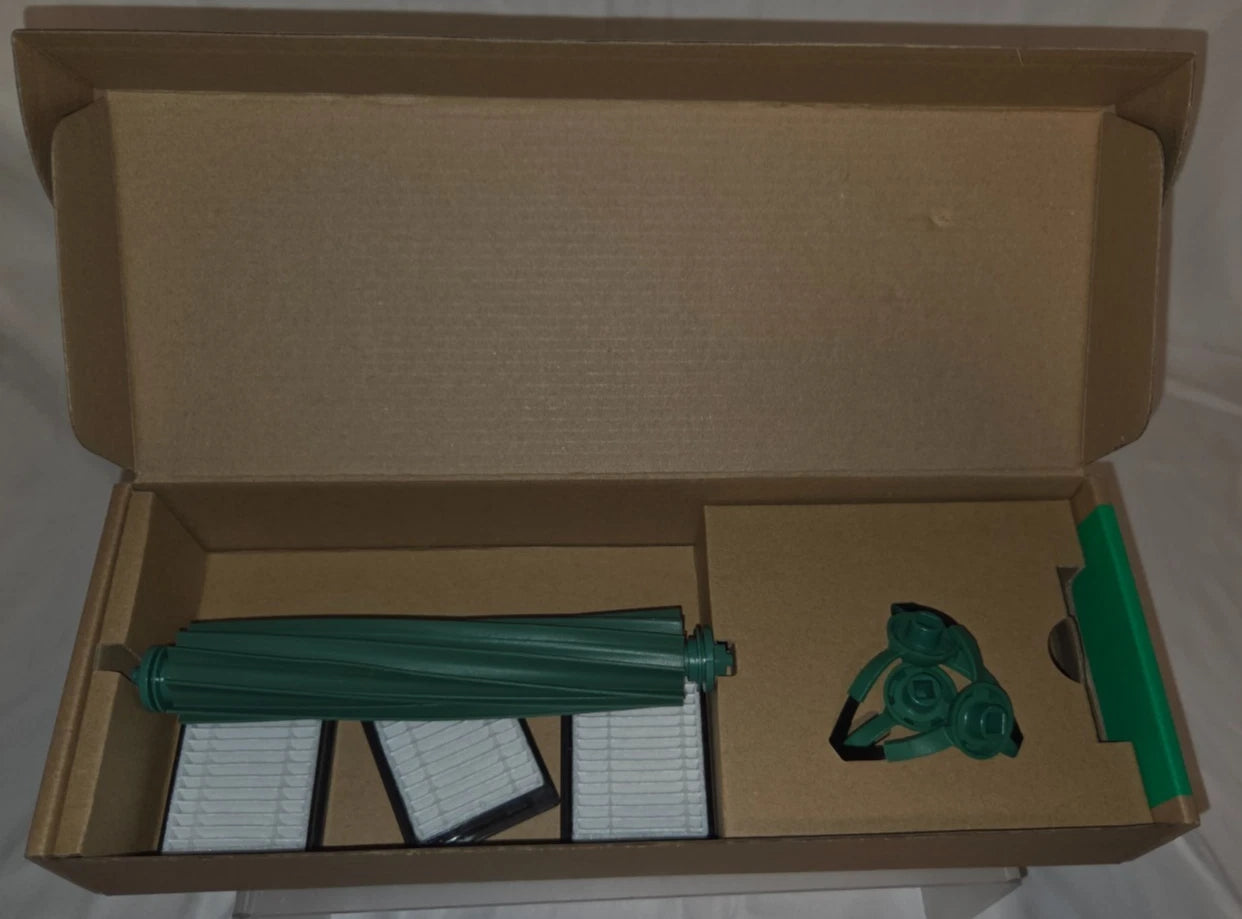 Lot of 3 - Genuine iRobot Roomba OEM Replenishment Kit - Filters, Brushes & Rollers