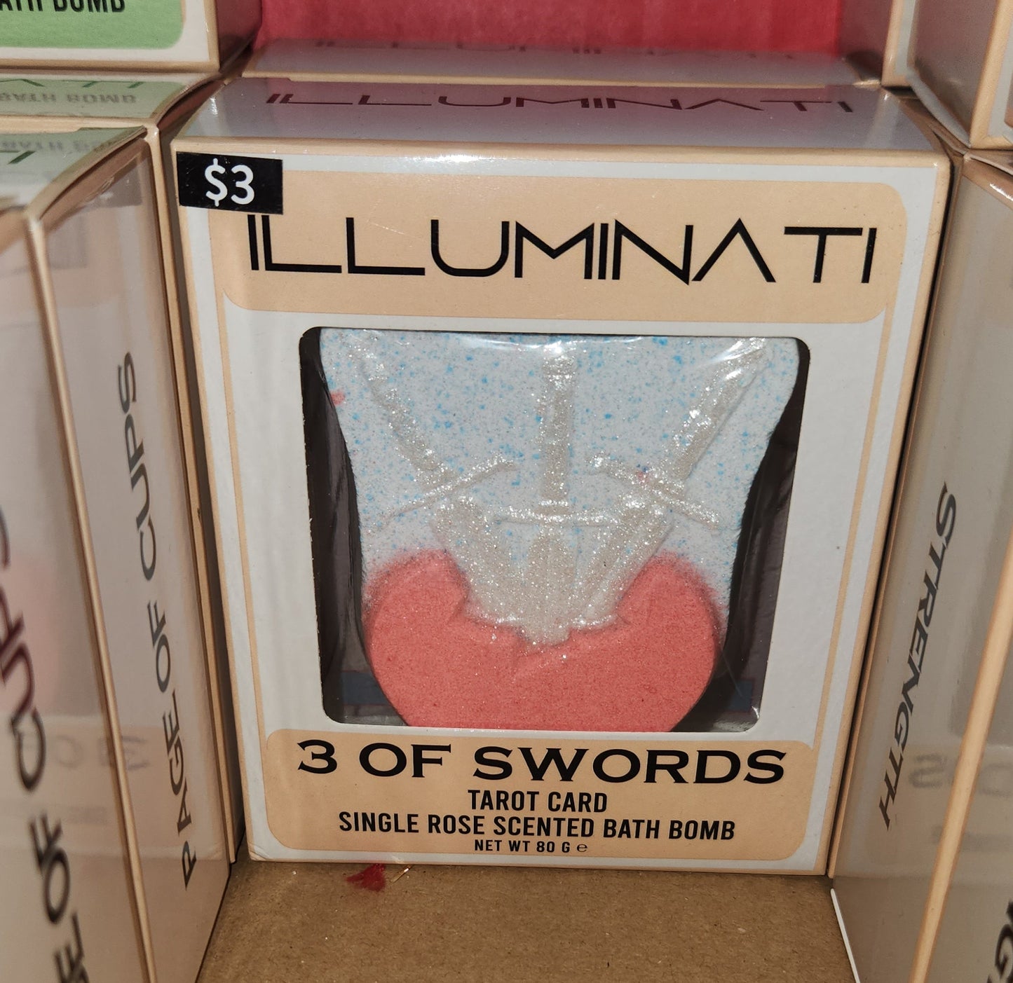 Lot of 43 - Knight Illuminate Boxed Tarot Card Bath Bombs