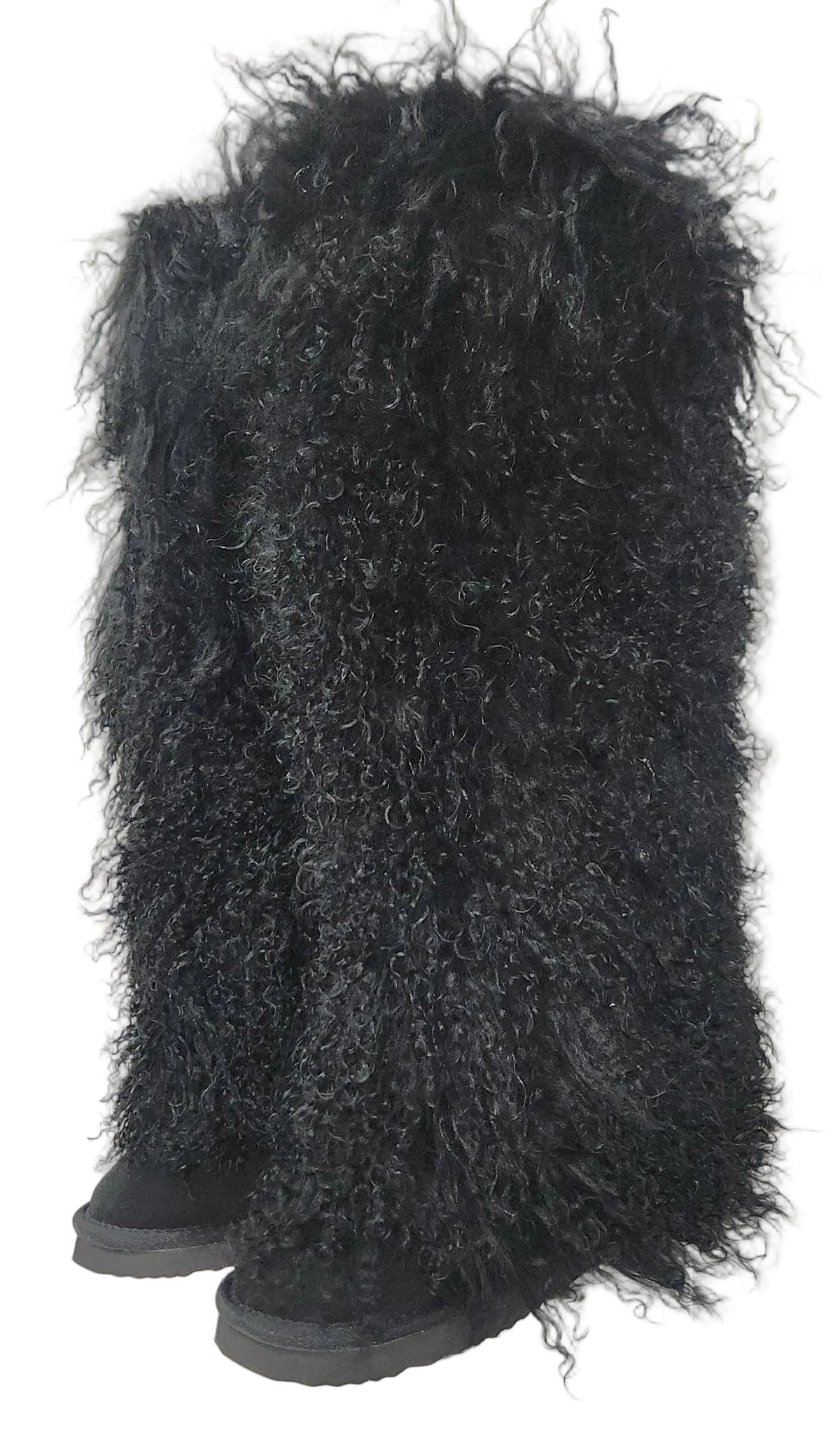 Lot of 9 - FurinFashion Over Knee High Mongolian Fur Boots