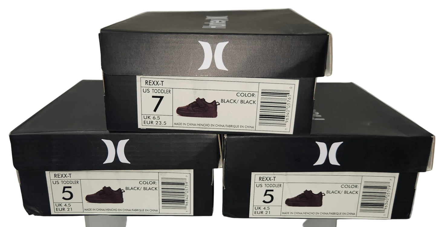 Lot of 13 - Mixed Hurley Kids Shoes New with Tags