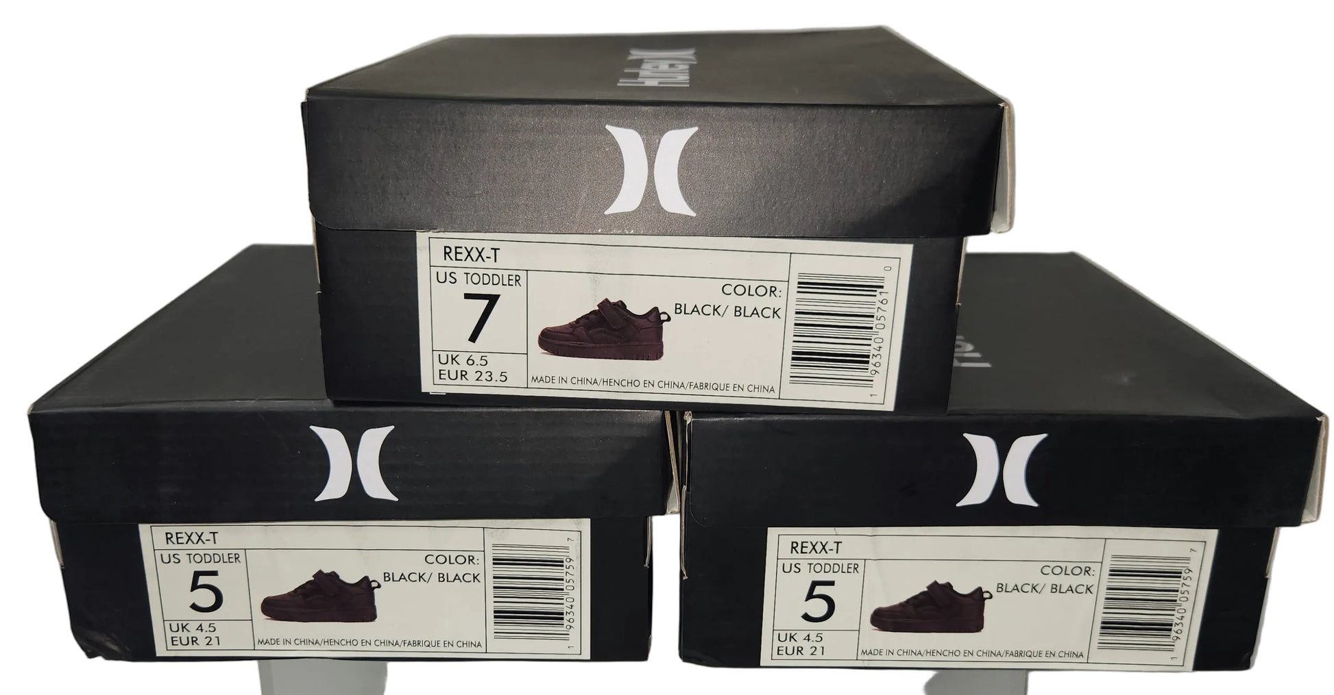 Lot of 13 - Mixed Hurley Kids Shoes New with Tags