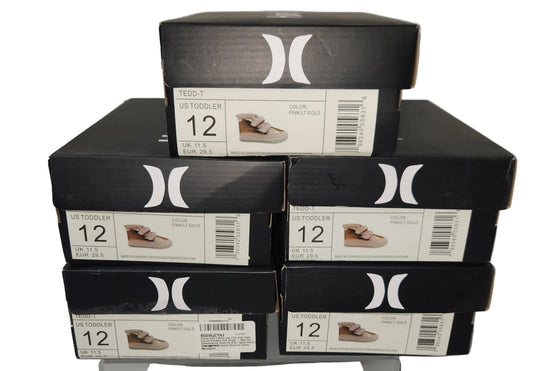Lot of 13 - Mixed Hurley Kids Shoes New with Tags