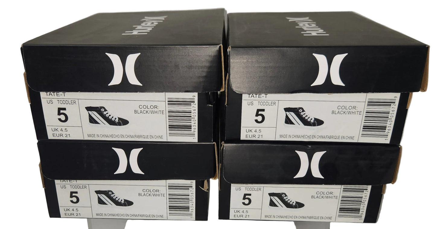 Lot of 13 - Mixed Hurley Kids Shoes New with Tags
