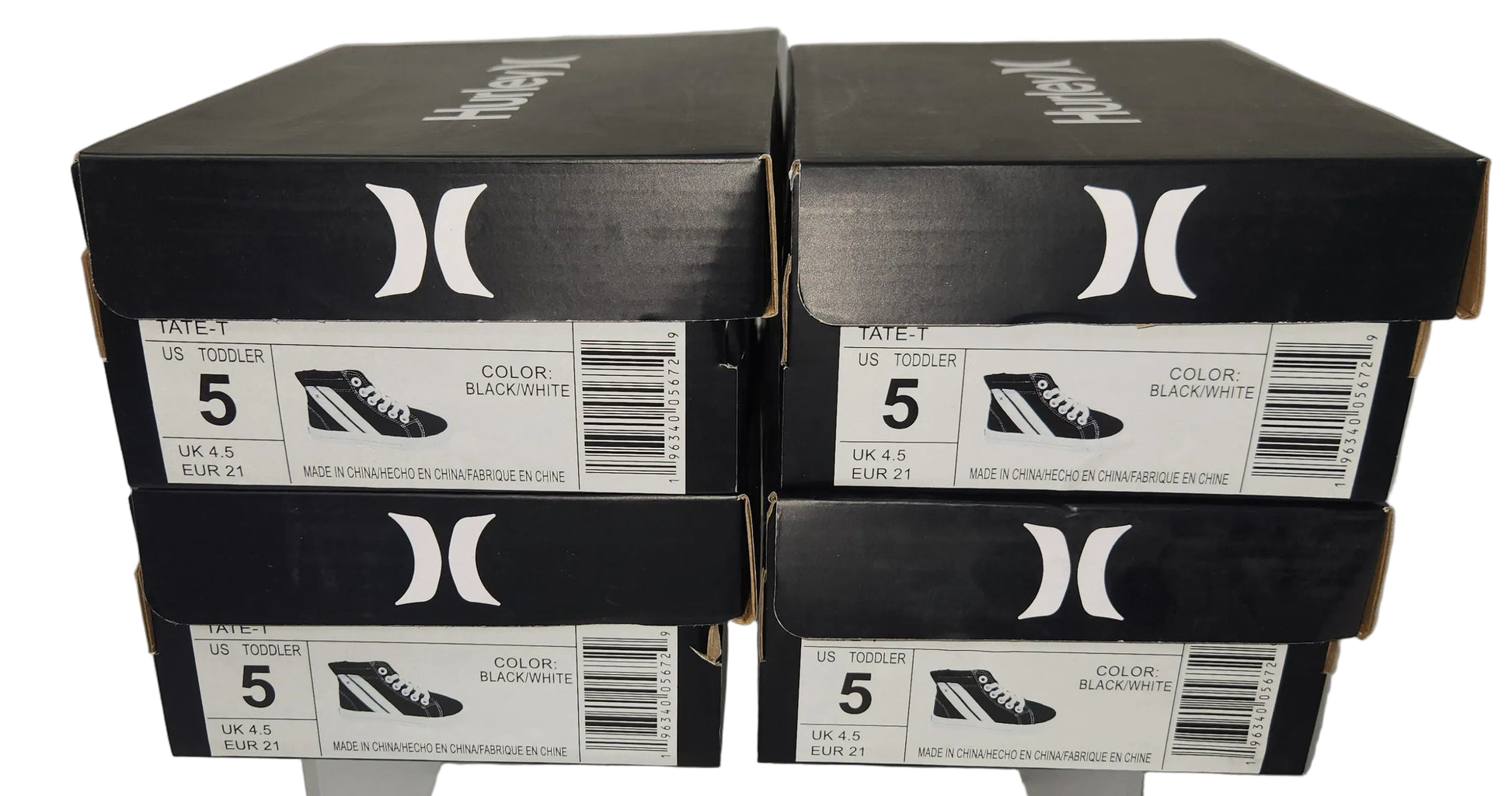 Lot of 13 - Mixed Hurley Kids Shoes New with Tags